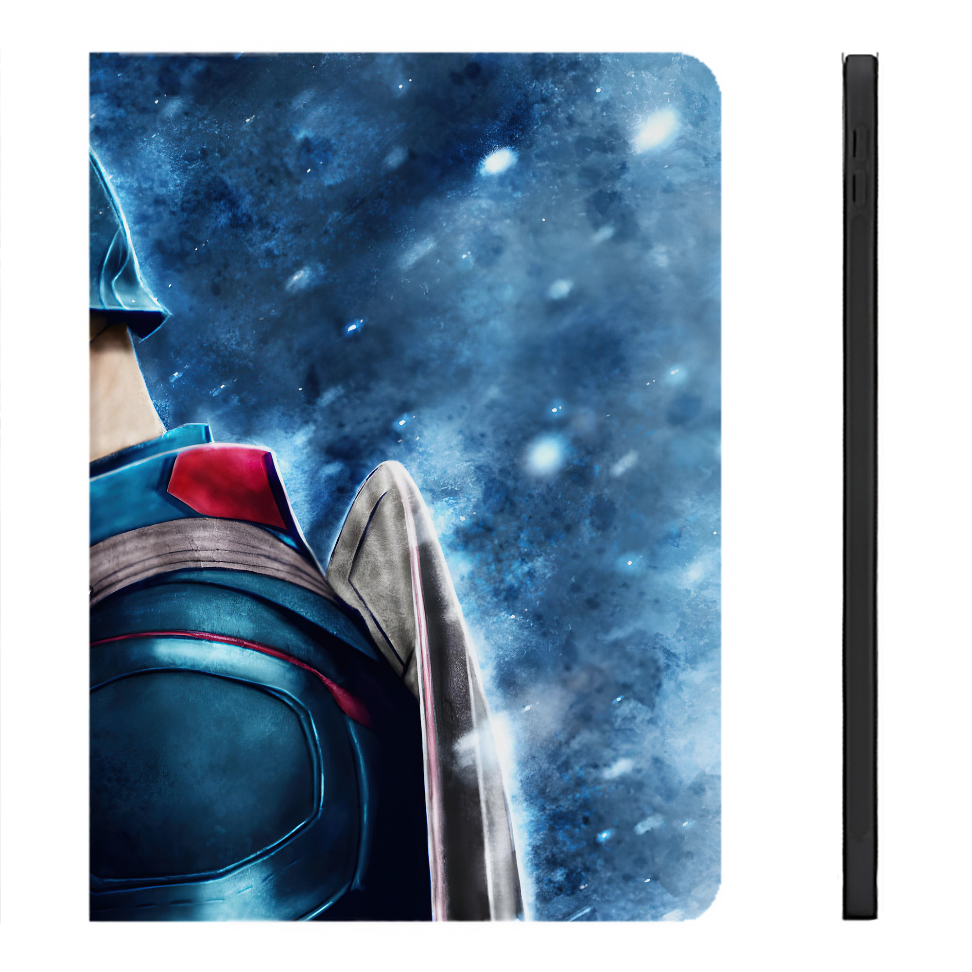 （画像用） アベンジャーズ The Avengers IPadケース ペンホルダー付き ブックスタイルデザイン